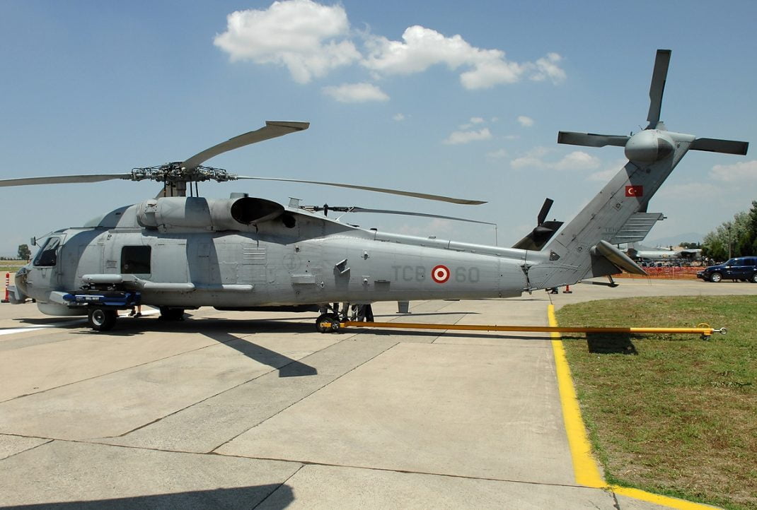 gemi konuşlu helikopter deniz karakol helikopteri s-70 seahawk helikopteri